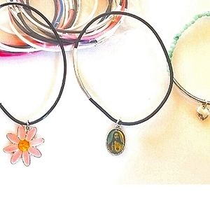 3 Charm Bracelets AND BONUS LOT FOR CRAFTING